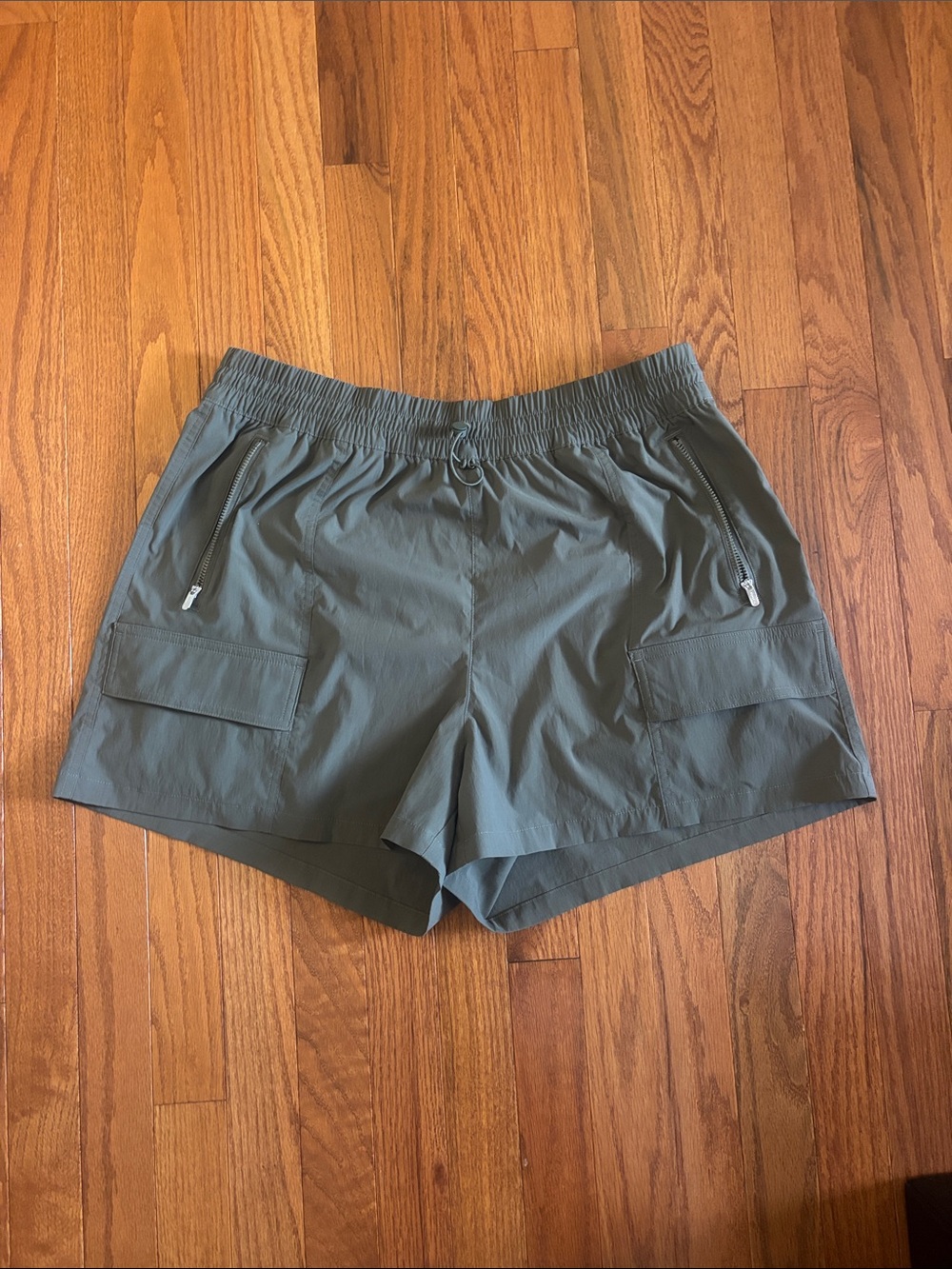 Athleta Cascade Cargo Poplin - Sage Green